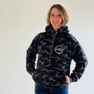 Sam Mace Wellness camo hoodie